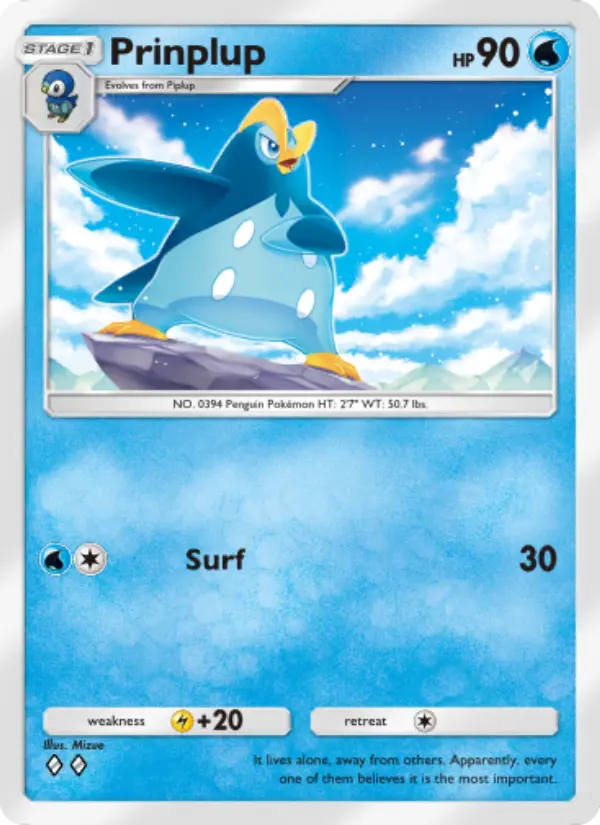 Prinplup – Pokémon TCG