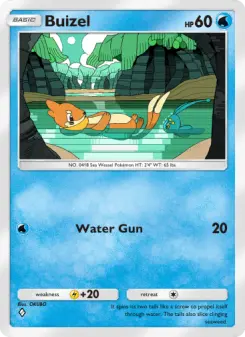 Buizel – Carta Pokémon TCG