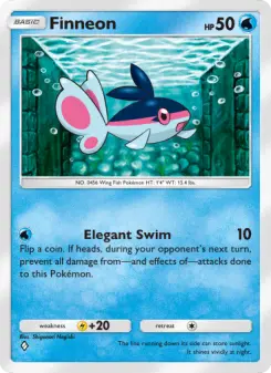 Finneon – Carta Pokémon TCG