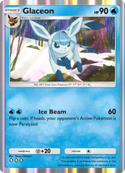 Glaceon – Carta Pokémon TCG