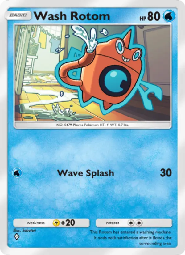 Wash Rotom – Pokémon TCG