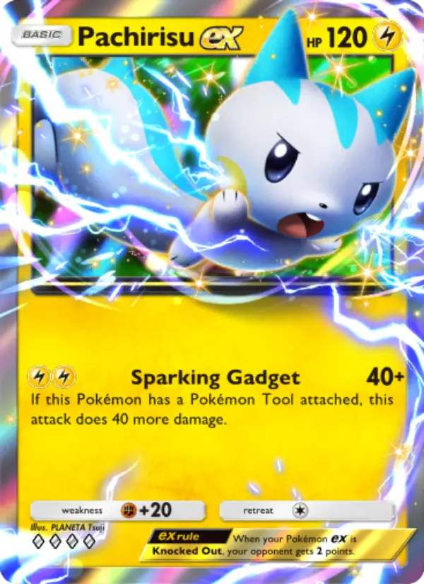 Pachirisu ex – Pokémon TCG