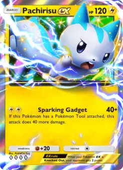 Pachirisu ex – Carta Pokémon TCG