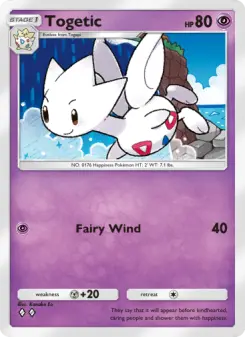 Togetic – Carta Pokémon TCG