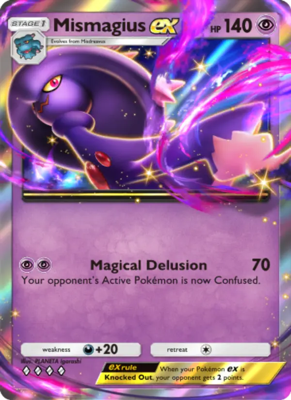 Mismagius ex – Pokémon TCG