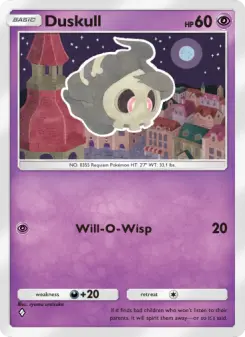 Duskull – Carta Pokémon TCG