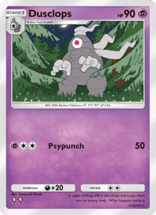 Dusclops – Pokémon TCG
