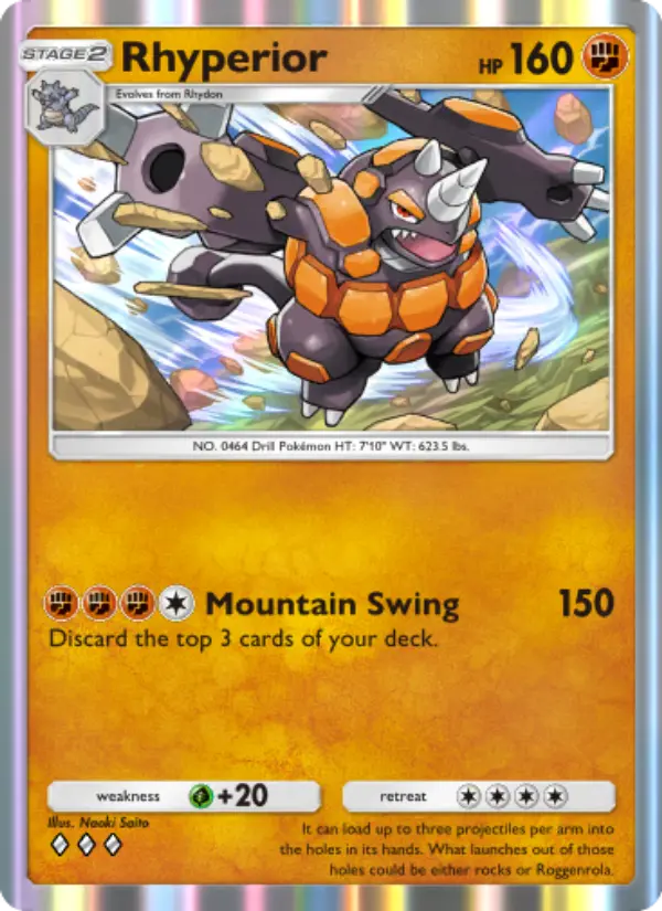 Rhyperior – Pokémon TCG