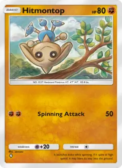 Hitmontop – Carta Pokémon TCG