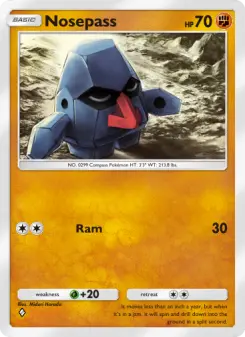 Nosepass – Carta Pokémon TCG