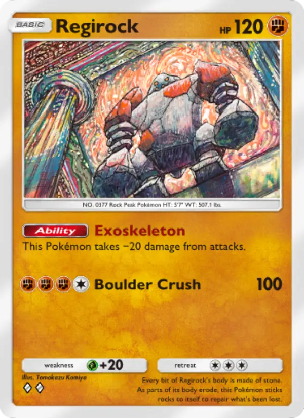 Regirock – Pokémon TCG