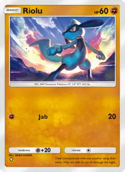 Riolu – Carta Pokémon TCG