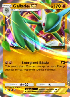 Gallade ex – Carta Pokémon TCG