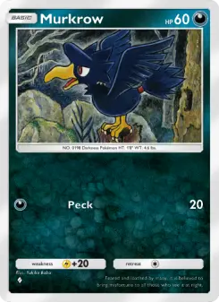 Murkrow – Carta Pokémon TCG