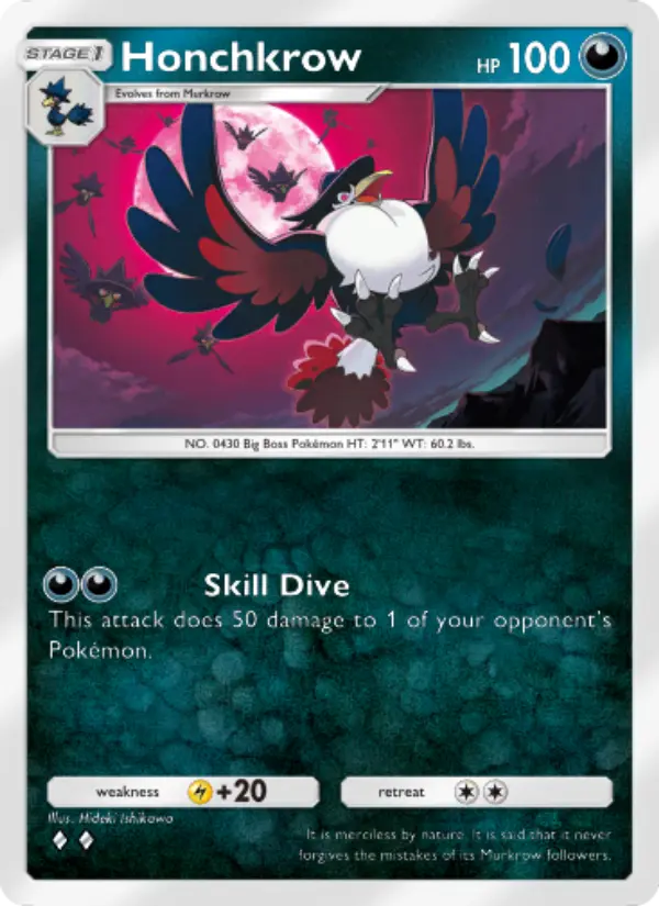 Honchkrow – Pokémon TCG