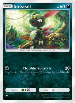 Sneasel – Carta Pokémon TCG
