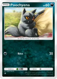 Poochyena – Carta Pokémon TCG