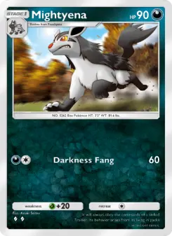 Mightyena – Carta Pokémon TCG