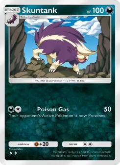 Skuntank – Carta Pokémon TCG