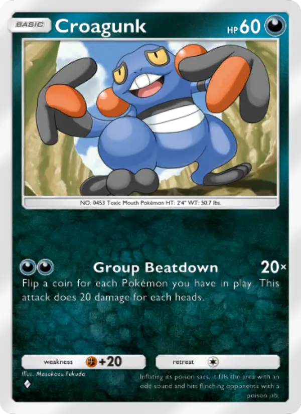 Croagunk – Pokémon TCG