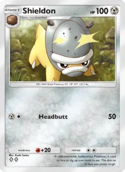 Shieldon – Carta Pokémon TCG