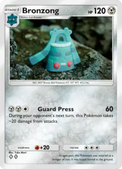 Bronzong – Carta Pokémon TCG