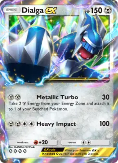 Dialga ex – Carta Pokémon TCG
