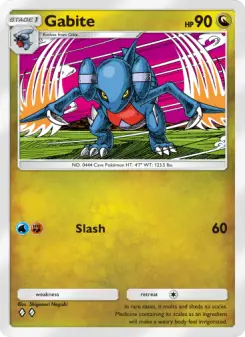 Gabite – Carta Pokémon TCG