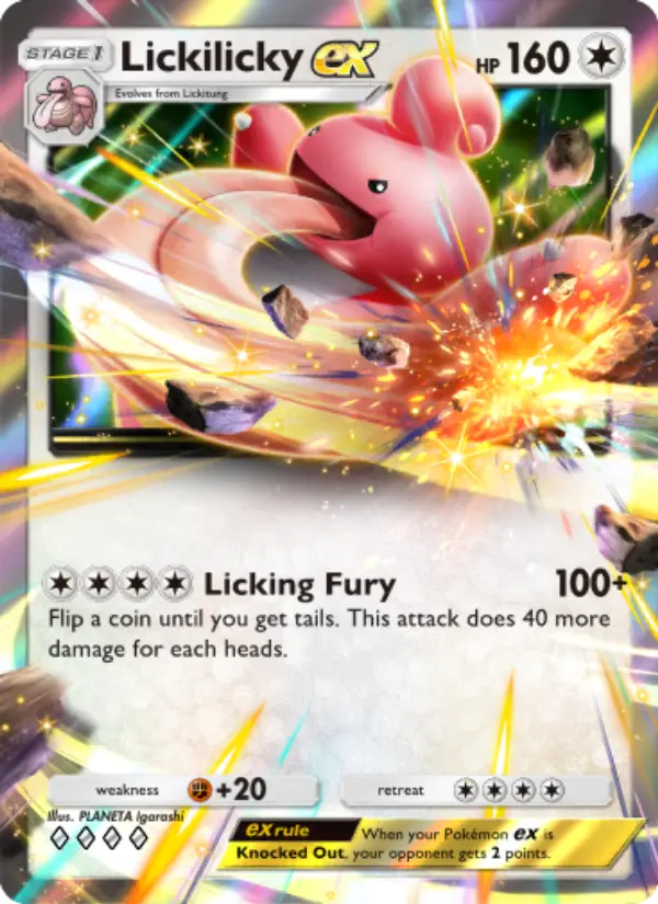 Lickilicky ex – Pokémon TCG