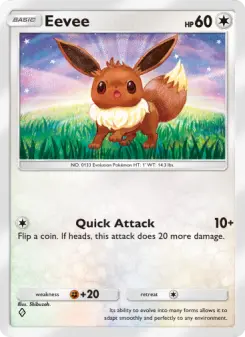 Eevee – Carta Pokémon TCG