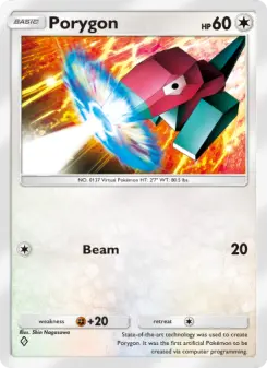 Porygon – Carta Pokémon TCG