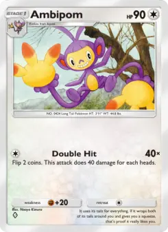 Ambipom – Carta Pokémon TCG