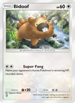 Bidoof – Carta Pokémon TCG