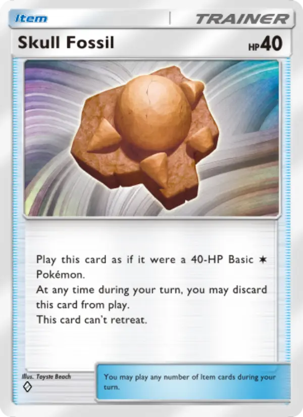 Skull Fossil – Pokémon TCG