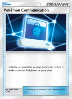 Pokémon Communication – Carta Pokémon TCG