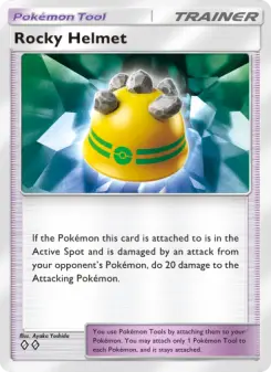 Rocky Helmet – Carta Pokémon TCG