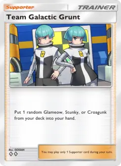 Team Galactic Grunt – Carta Pokémon TCG