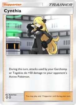 Cynthia – Carta Pokémon TCG