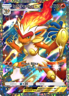 Infernape ex – Carta Pokémon TCG