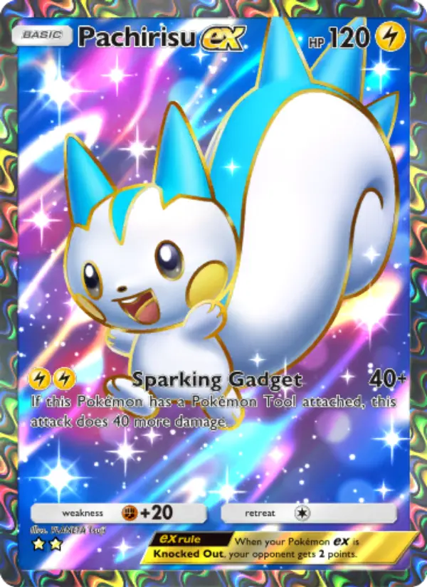 Pachirisu ex – Pokémon TCG