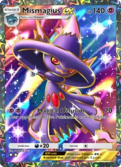 Mismagius ex – Carta Pokémon TCG