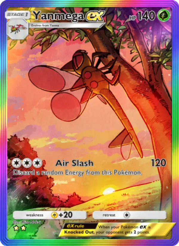 Yanmega ex – Pokémon TCG