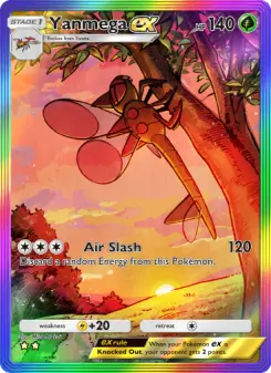 Yanmega ex – Carta Pokémon TCG