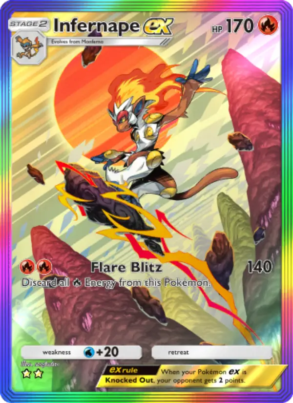 Infernape ex – Pokémon TCG