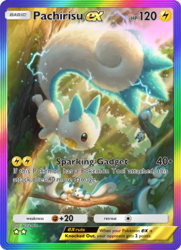 Pachirisu ex – Pokémon TCG