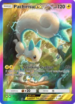 Pachirisu ex – Carta Pokémon TCG