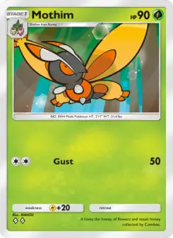 Mothim – Carta Pokémon TCG