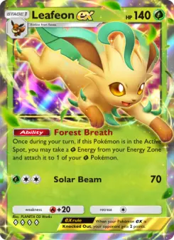 Leafeon ex – Carta Pokémon TCG