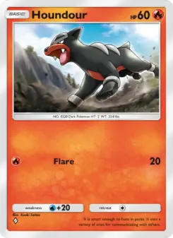Houndour – Carta Pokémon TCG