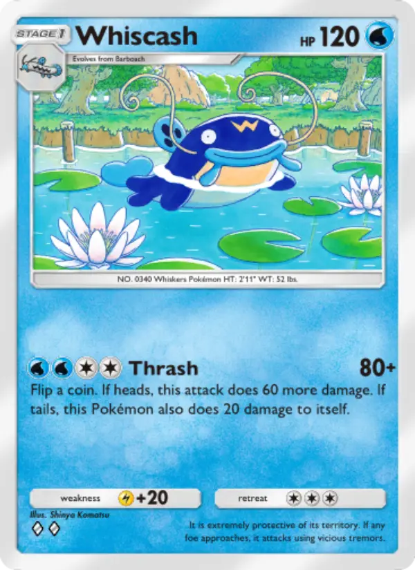 Whiscash – Pokémon TCG